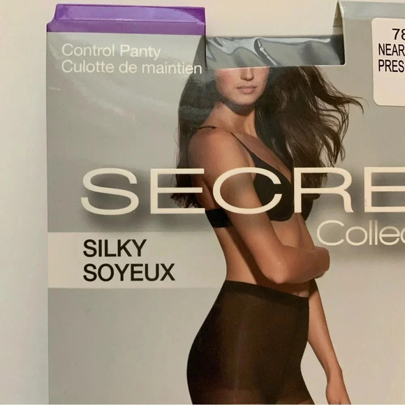 3/$25 SECRET Silky Control Sheer Tights - Picture 3 of 15
